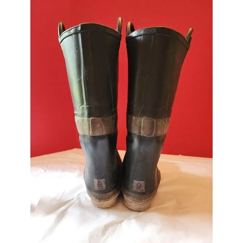 Servus Fire Firefighter Boots 9 Wide Steel Toe Insulated Union USA Model #72S4